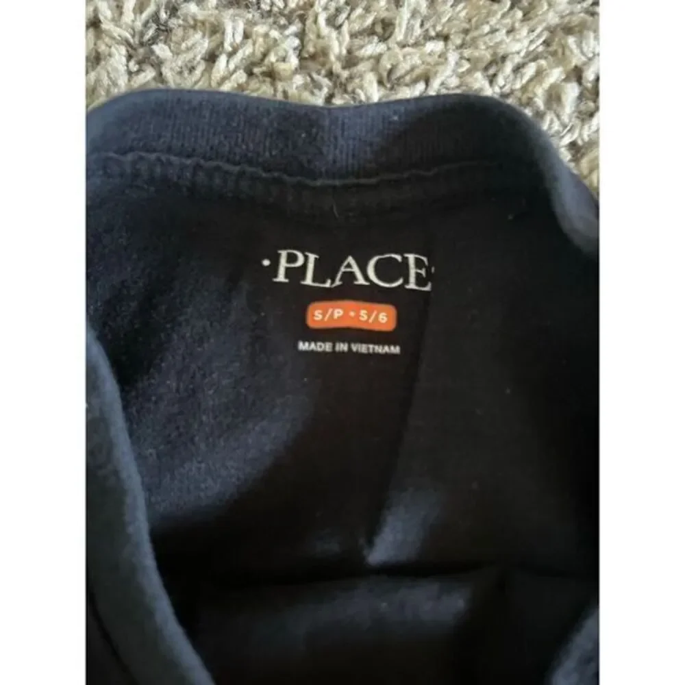 The children's‎ place black long sleeve tee 